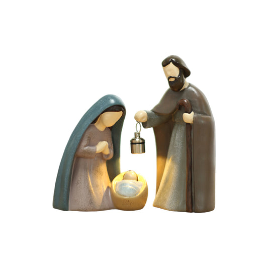 Nativity lantern alternate view