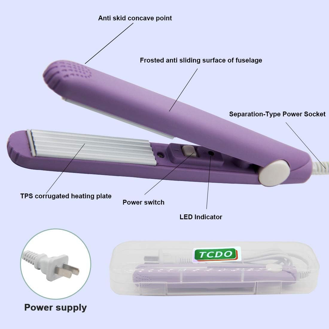 Bag Sealer Heat Sealer Chip Bag Sealer Heat Seal  Handheld Bag Sealer for Food Storage,Portable Sealer Machine for Snack Bags Plastic Bags, Food Bag. (Dark Purple)