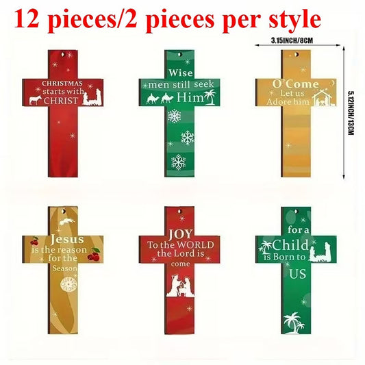 Cross ornaments alternate view