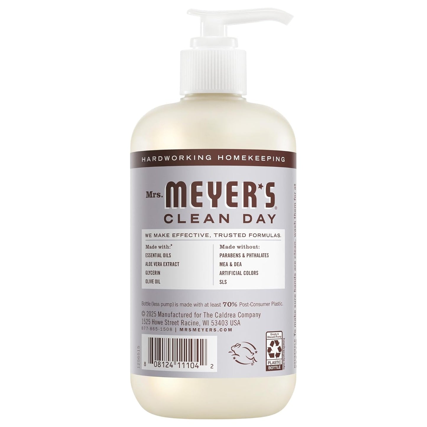 MRS. MEYER'S CLEAN DAY Hand Soap, Lavender Scent, 12.5 Fl Oz Bottle