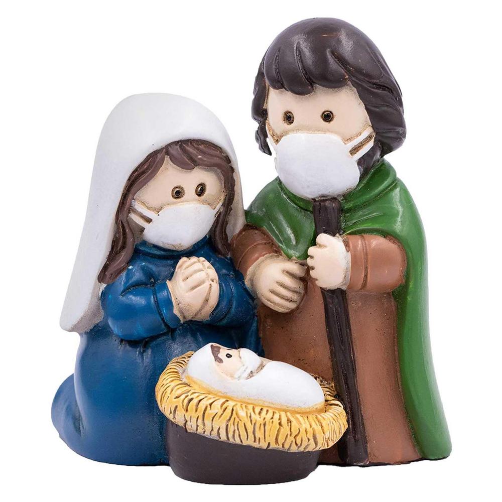 Holy Family figurine red variant